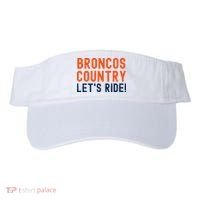Broncos Country LetS Ride! Sports Team Fans Visor thumb 0