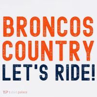 Broncos Country LetS Ride! Sports Team Fans Kids Sweatshirt thumb 2