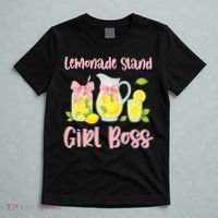Bow Coquette Lemonade Stand Girl Boss Ceo Lemon Juice Summer T-Shirt thumb 5