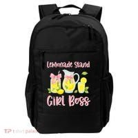Bow Coquette Lemonade Stand Girl Boss Ceo Lemon Juice Summer Backpack thumb 0