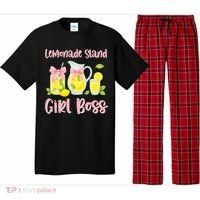 Bow Coquette Lemonade Stand Girl Boss Ceo Lemon Juice Summer Pajama Set thumb 0