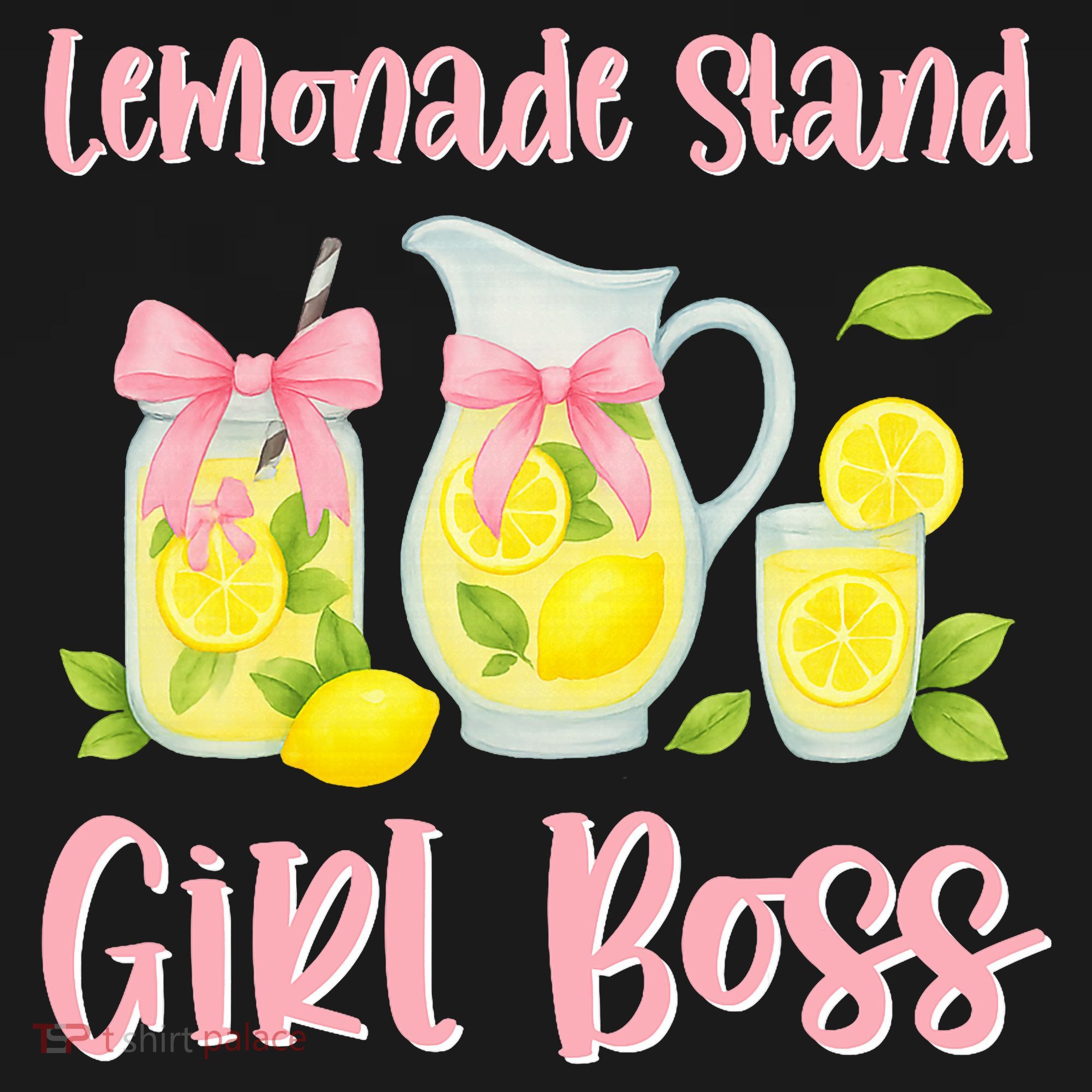Bow Coquette Lemonade Stand Girl Boss Ceo Lemon Juice Summer Mousepad