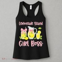 Bow Coquette Lemonade Stand Girl Boss Ceo Lemon Juice Summer Women's Tank Top thumb 3