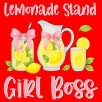 Bow Coquette Lemonade Stand Girl Boss Ceo Lemon Juice Summer Santa Hat thumb 1