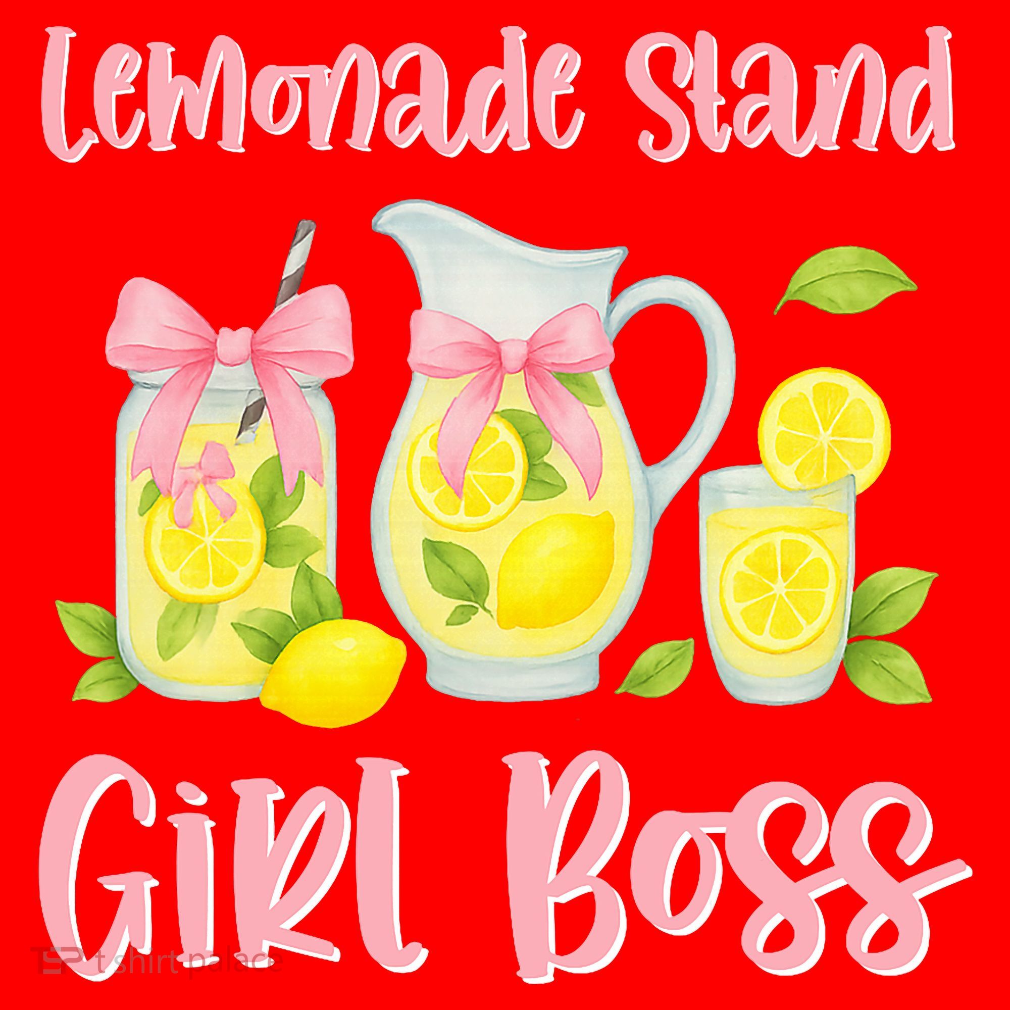 Bow Coquette Lemonade Stand Girl Boss Ceo Lemon Juice Summer Santa Hat