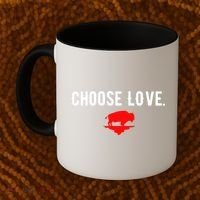 Buffalo Choose Love Choose Love Bills Coffee Mug thumb 2