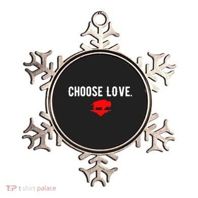 Buffalo Choose Love Choose Love Bills Ornament