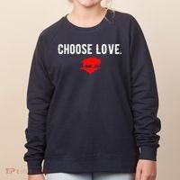 Buffalo Choose Love Choose Love Bills Women's Sweatshirt thumb 0