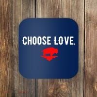 Buffalo Choose Love Choose Love Bills Coaster thumb 0