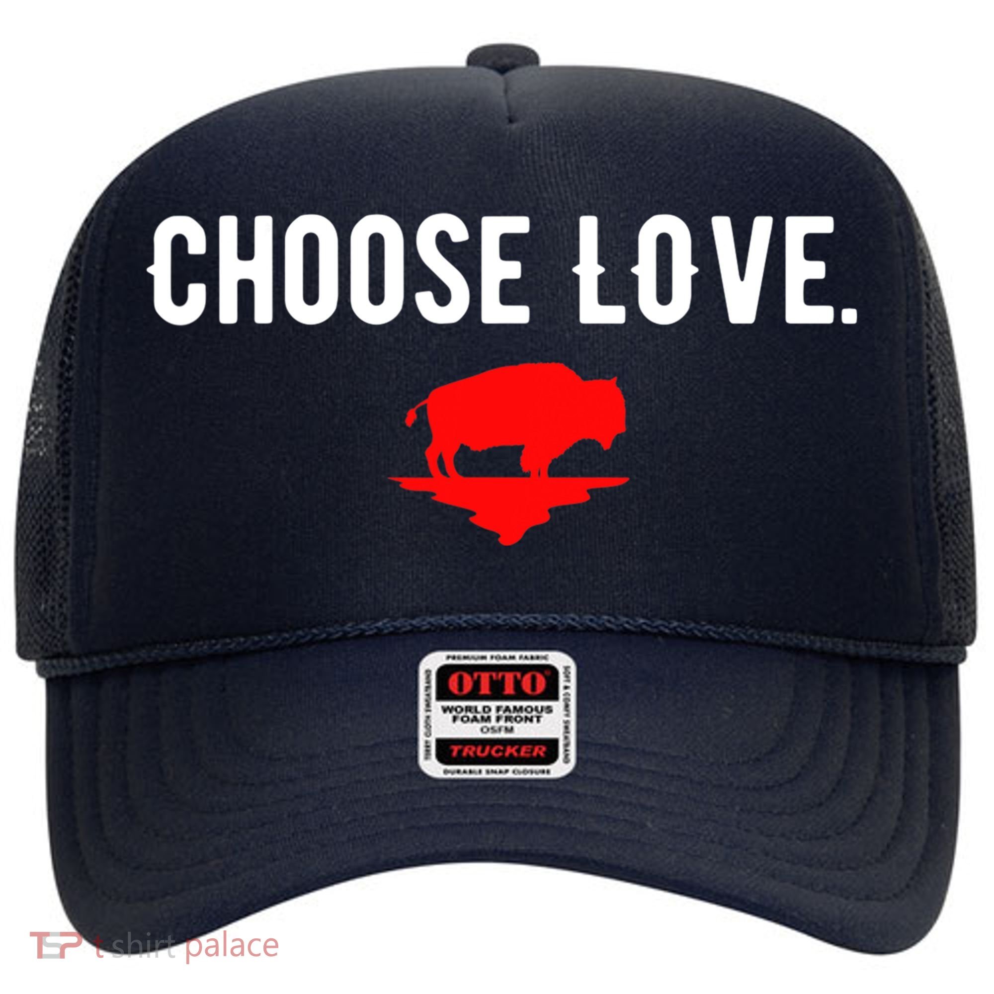 Buffalo Choose Love Choose Love Bills Hat