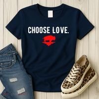 Buffalo Choose Love Choose Love Bills Women's T-Shirt thumb 3