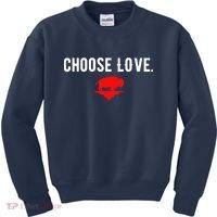 Buffalo Choose Love Choose Love Bills Kids Sweatshirt thumb 0