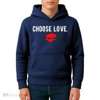 Buffalo Choose Love Choose Love Bills Kids Hoodie thumb 4