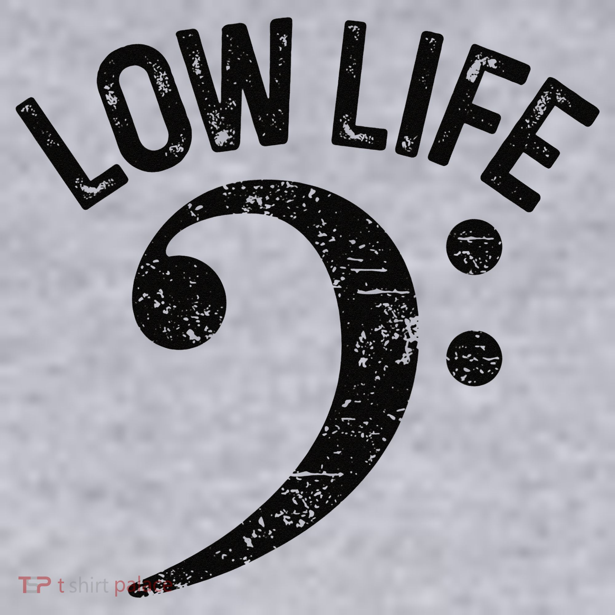 Bass Clef Low Life Music Marching Band Low Brass Bass Note Women's Sweatshirt