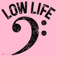 Bass Clef Low Life Music Marching Band Low Brass Bass Note Coaster thumb 2