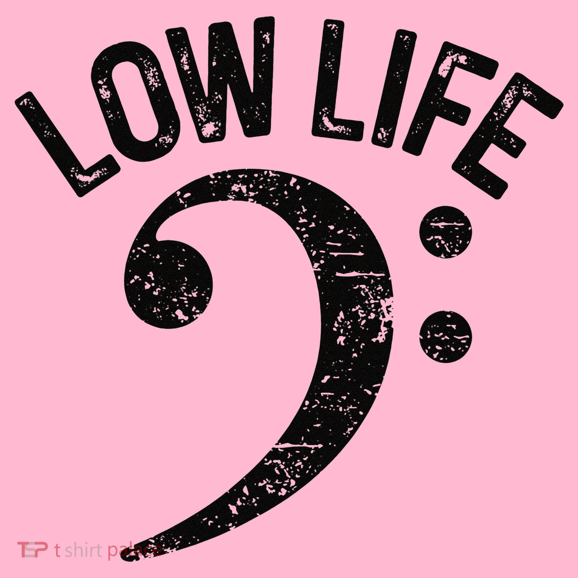 Bass Clef Low Life Music Marching Band Low Brass Bass Note Coaster