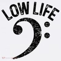 Bass Clef Low Life Music Marching Band Low Brass Bass Note Women's Hoodie thumb 2