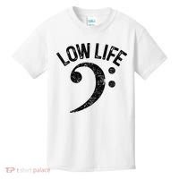 Bass Clef Low Life Music Marching Band Low Brass Bass Note Kids T-Shirt thumb 0