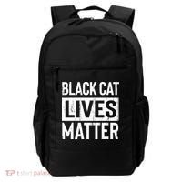 Black Cat Lives Matter Funny Gift Backpack thumb 0