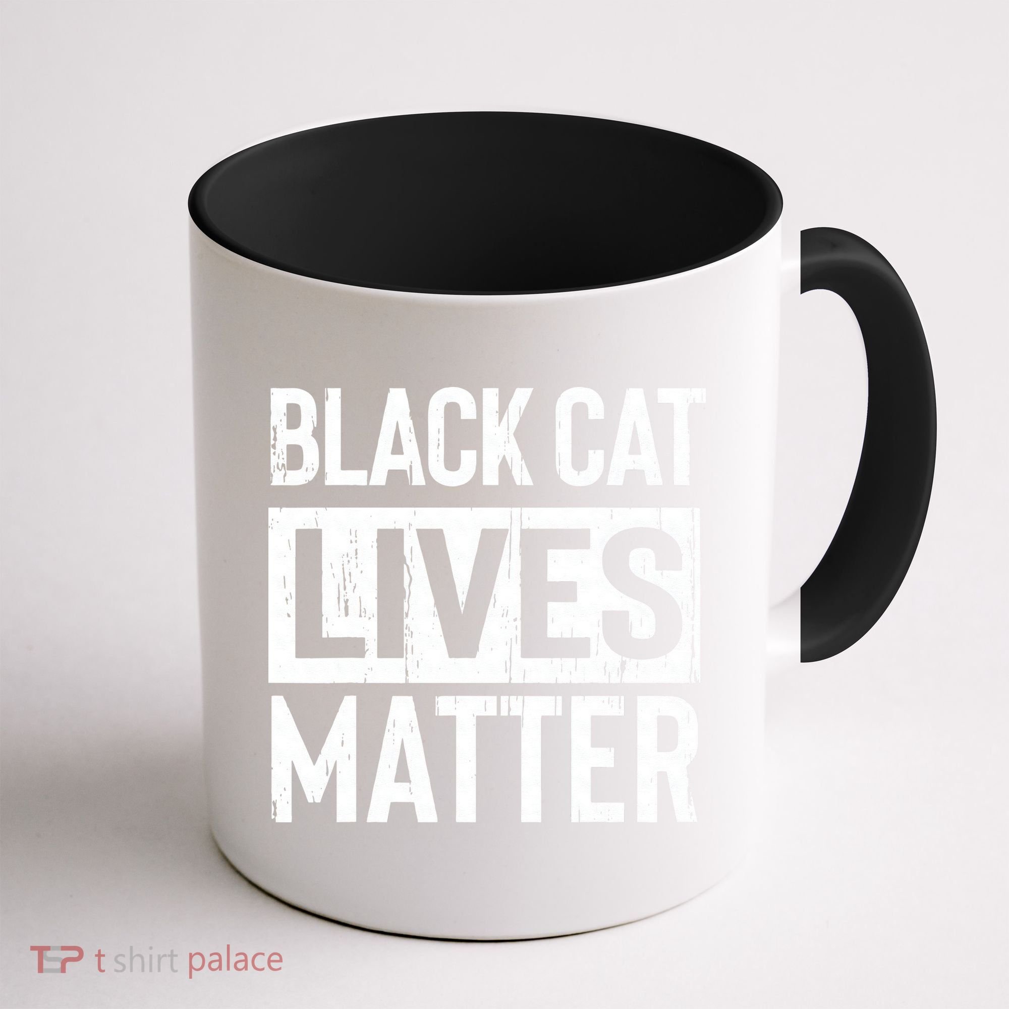 Black Cat Lives Matter Funny Gift Coffee Mug