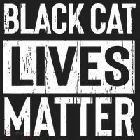 Black Cat Lives Matter Funny Gift Beanie thumb 2