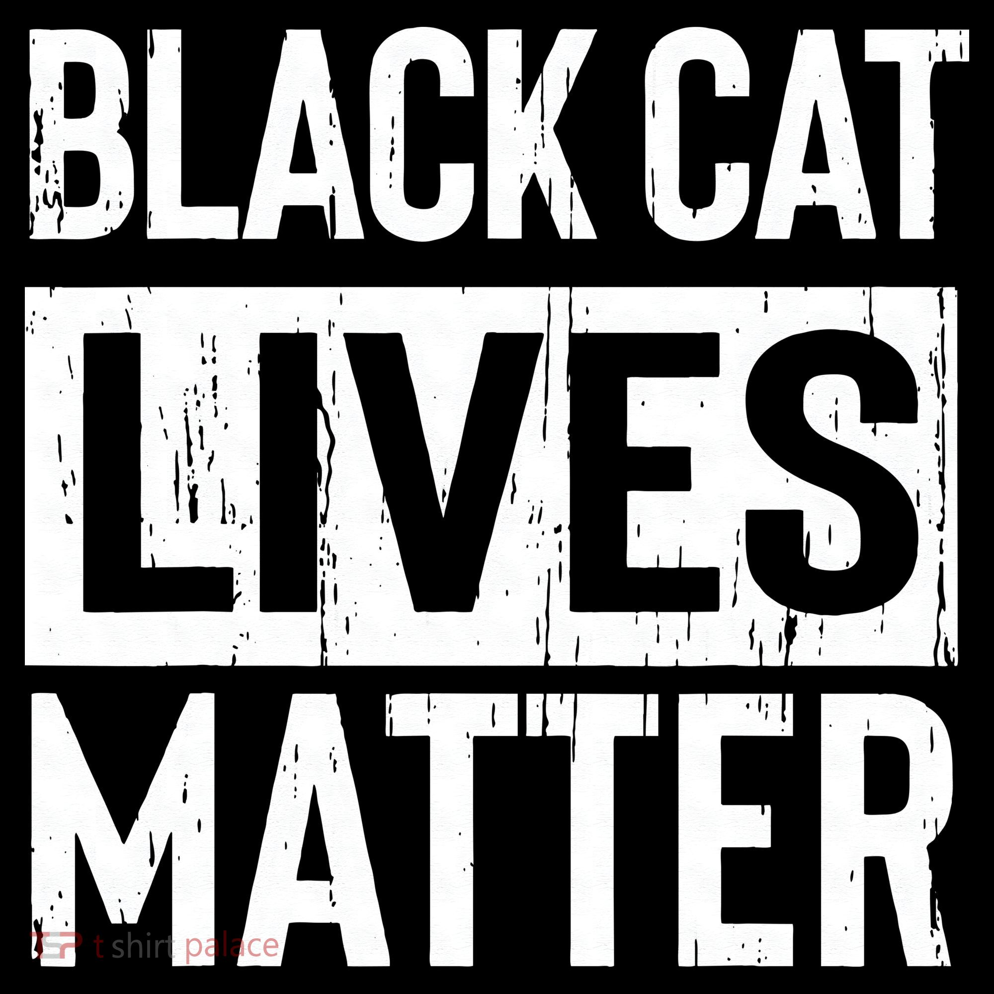 Black Cat Lives Matter Funny Gift Ornament