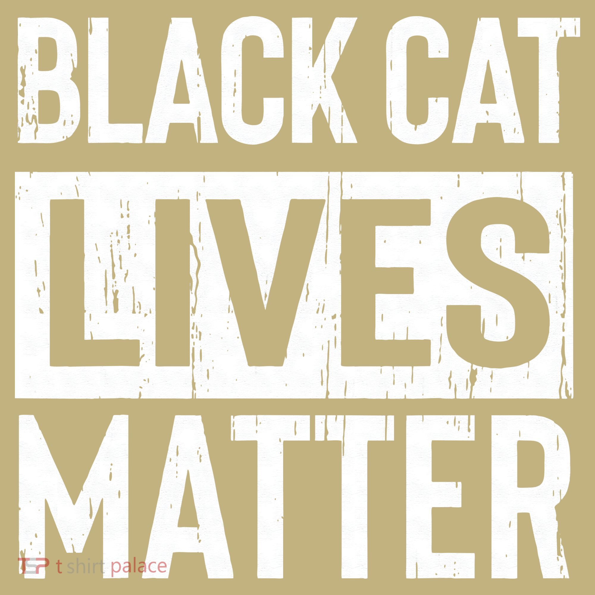 Black Cat Lives Matter Funny Gift Mousepad