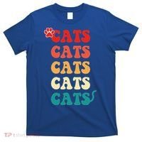 Best Cat Mom Ever Vintage Retro Cat Mommy Cat Mother T-Shirt thumb 0