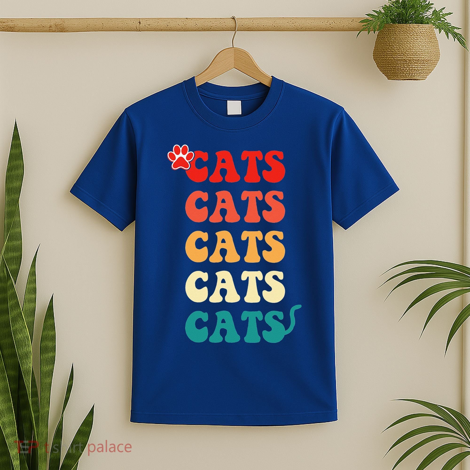 Best Cat Mom Ever Vintage Retro Cat Mommy Cat Mother T-Shirt