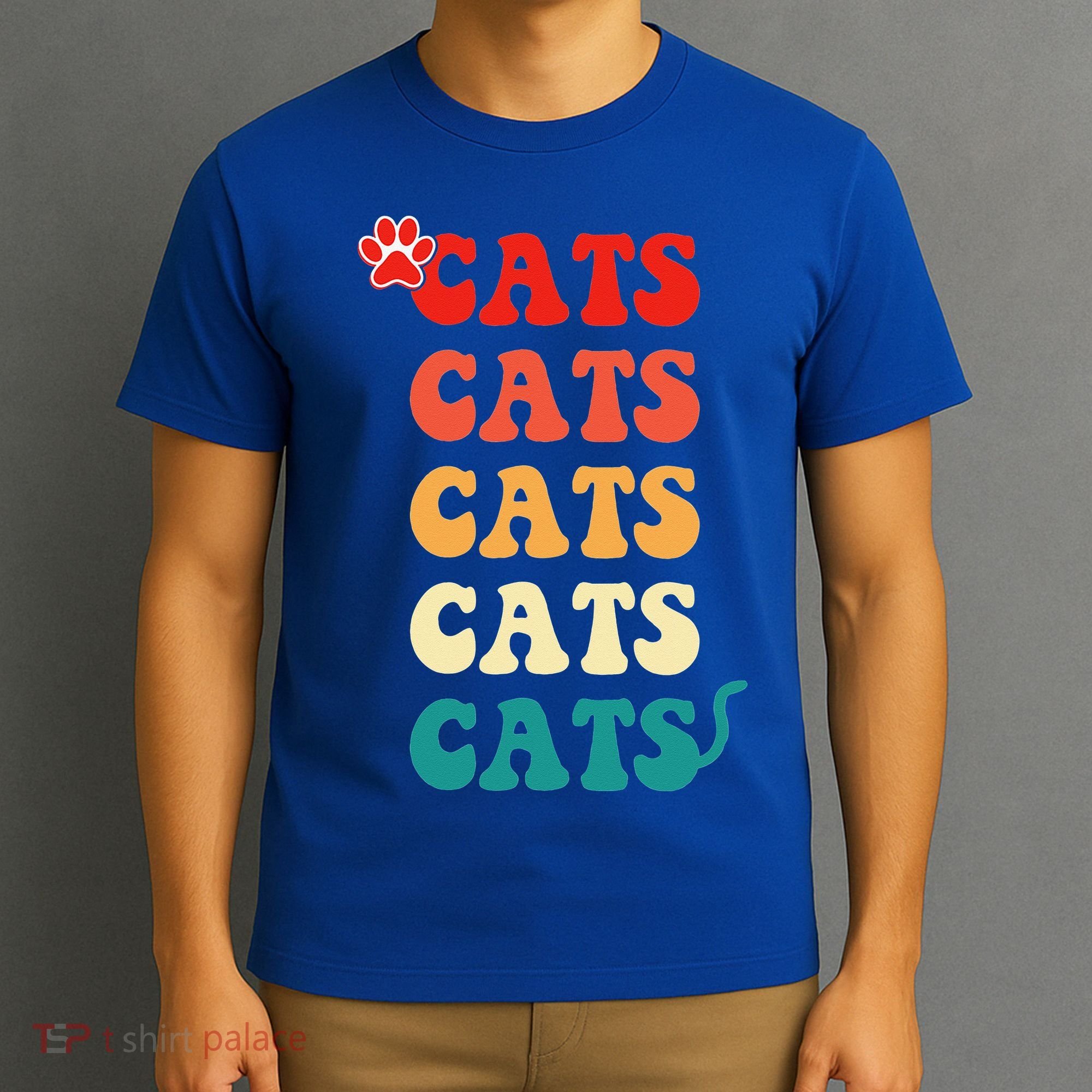 Best Cat Mom Ever Vintage Retro Cat Mommy Cat Mother T-Shirt