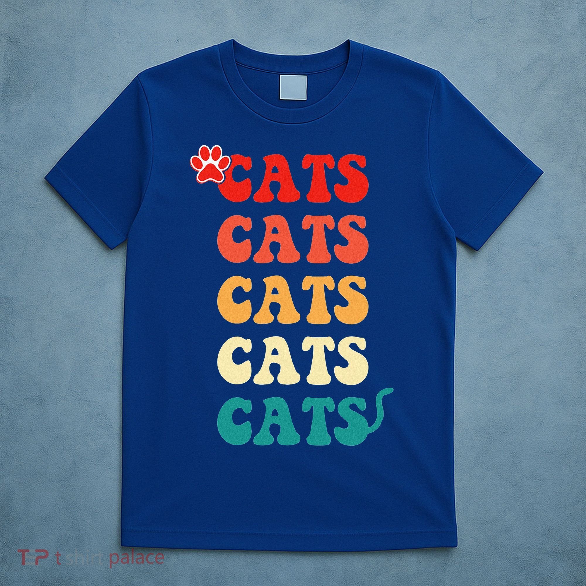 Best Cat Mom Ever Vintage Retro Cat Mommy Cat Mother T-Shirt