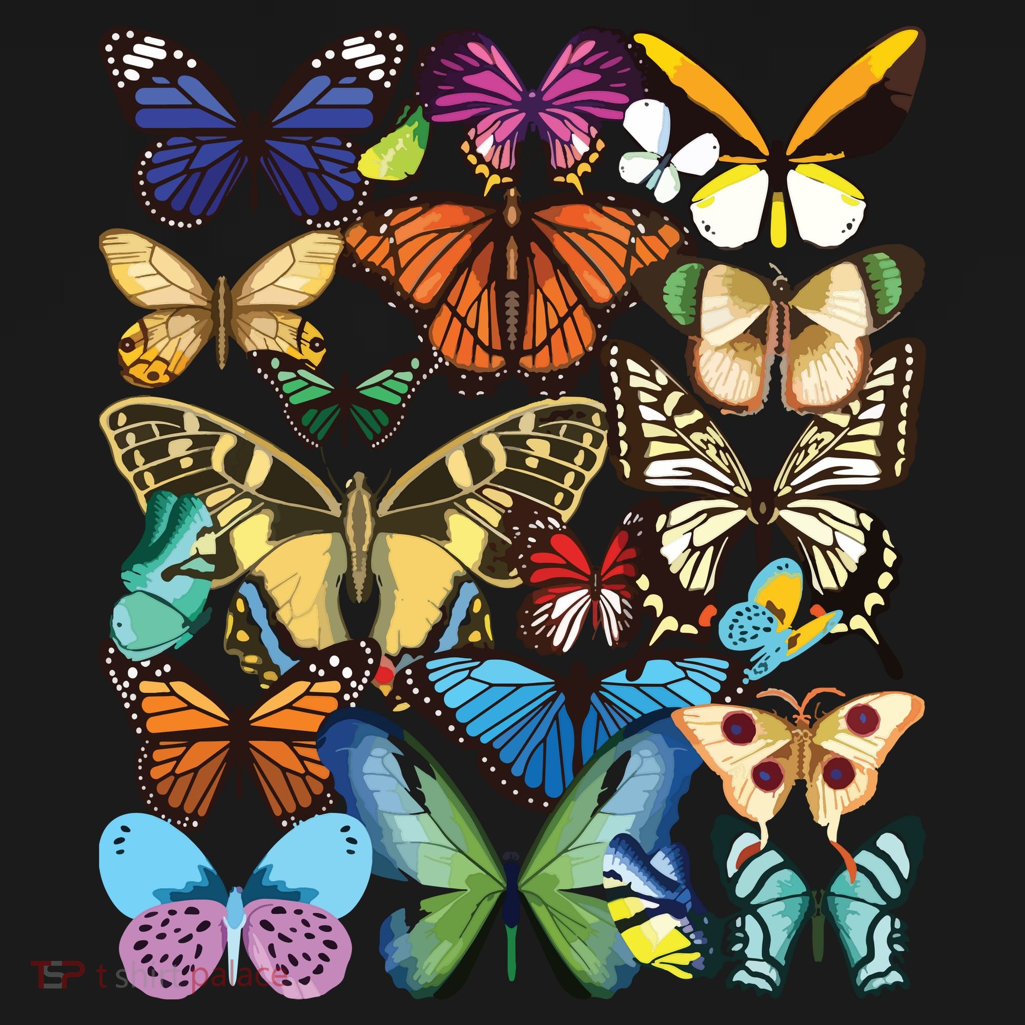 Butterfly Collection Monarch Butterfly Lover Butterflies Backpack