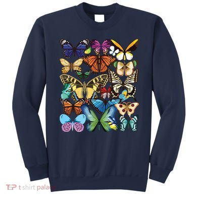 Butterfly Collection Monarch Butterfly Lover Butterflies Sweatshirt