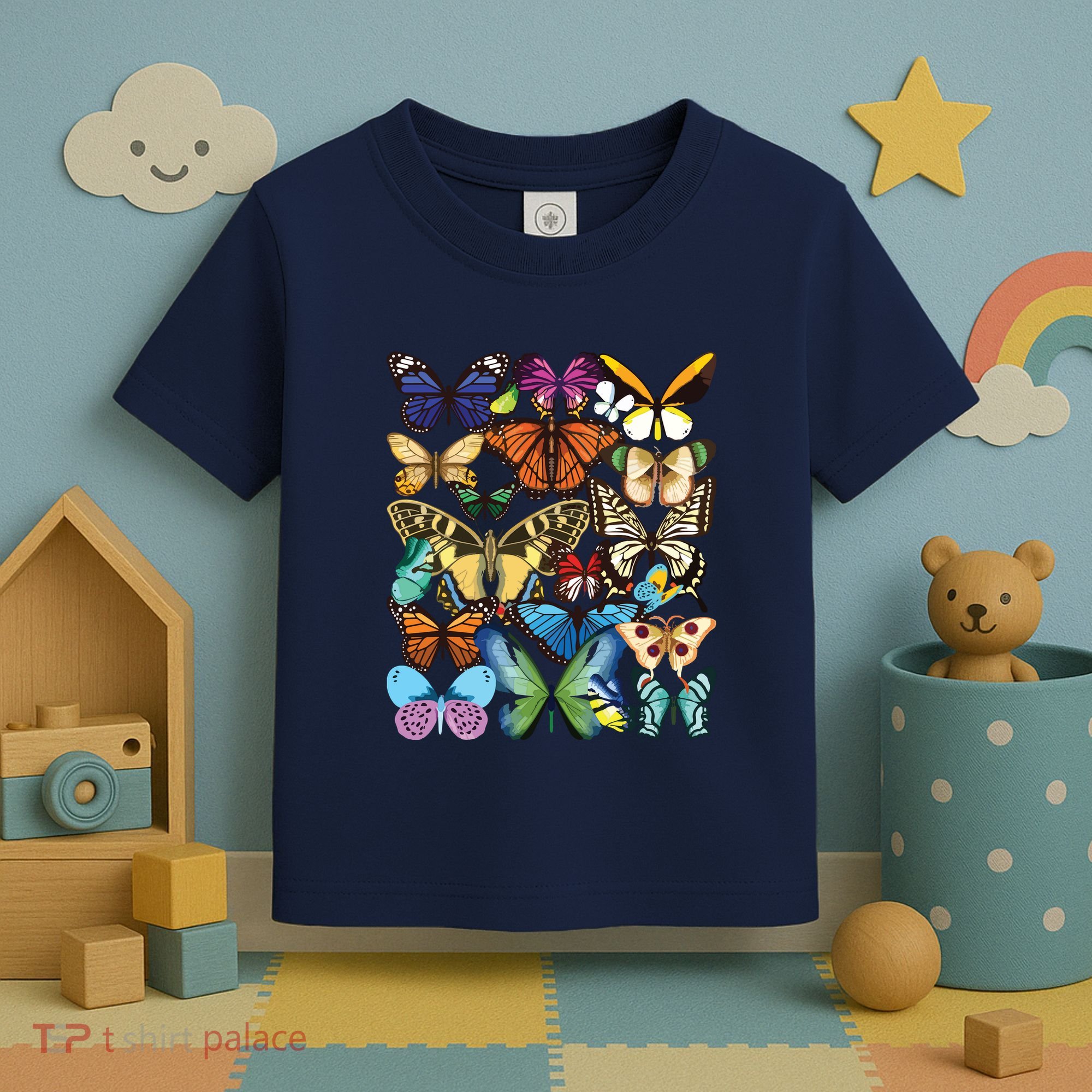 Butterfly Collection Monarch Butterfly Lover Butterflies Toddler T-Shirt