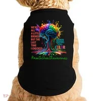 Broken Crayons Mental Health Doggie Tank thumb 0