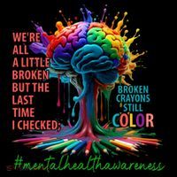 Broken Crayons Mental Health Bucket Hat thumb 4