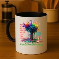 Broken Crayons Mental Health Coffee Mug thumb 4