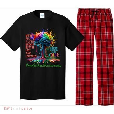 Broken Crayons Mental Health Pajama Set