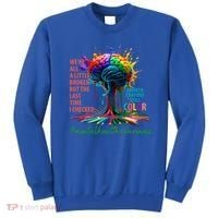 Broken Crayons Mental Health Sweatshirt thumb 0