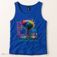 Broken Crayons Mental Health Tank Top thumb 2