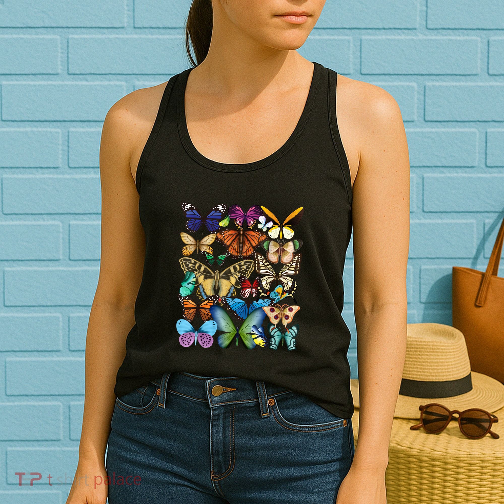 Butterfly Collection Monarch Butterfly Lover Butterflies Women's Tank Top