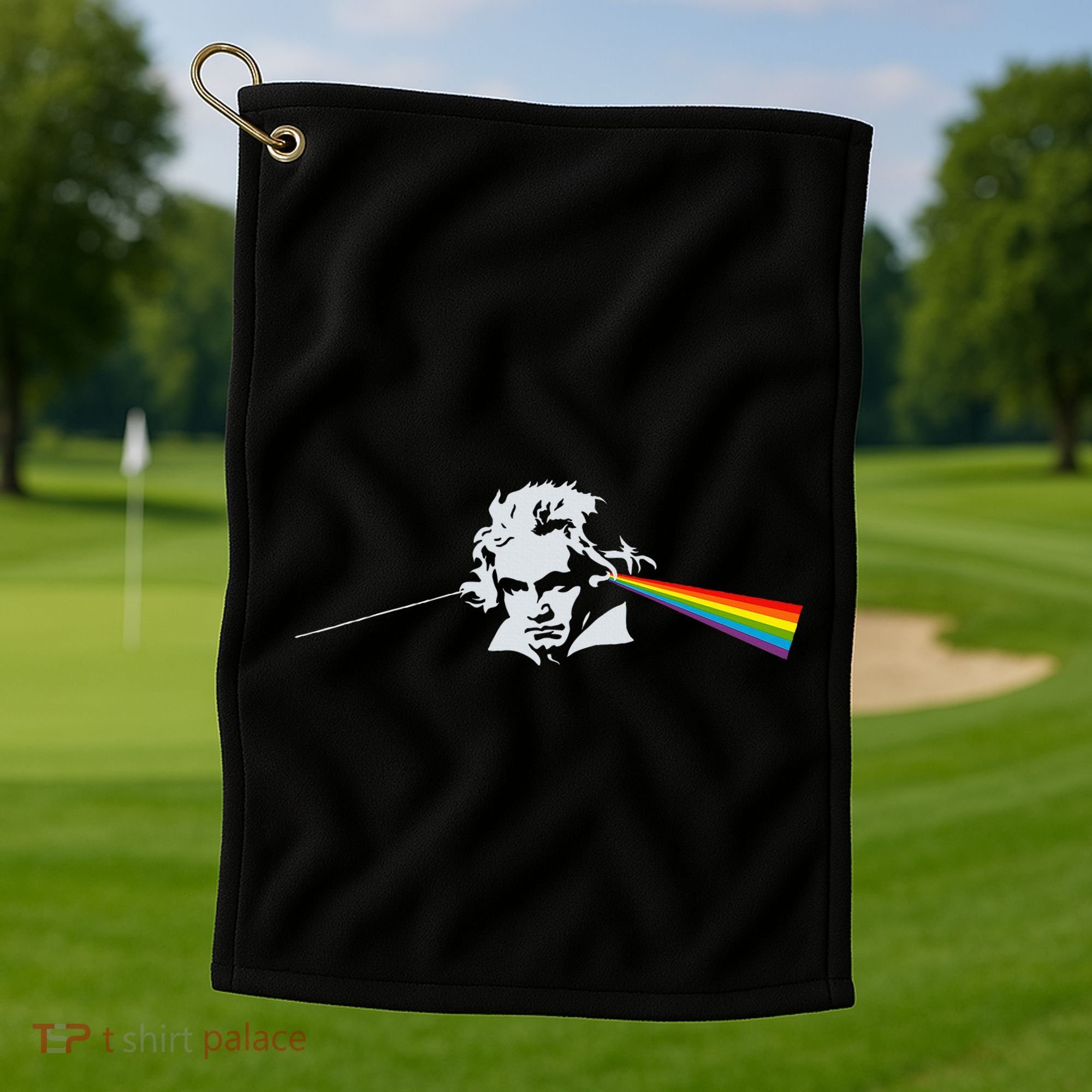 Beethoven Classical Music Composer Golf Towel