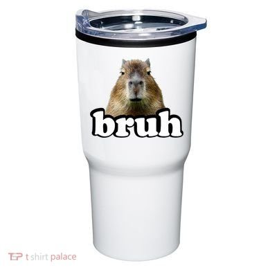 Bruh Capybara Meme Funny Bruh Saying Tumbler