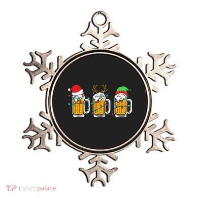 Beer Christmas Mug Santa Reinbeer Xmas Tree Lights Funny Funny Ornament