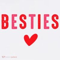 Besties Cute Matching Mother Daughter Friend Valentine's Day Women's Hoodie thumb 2