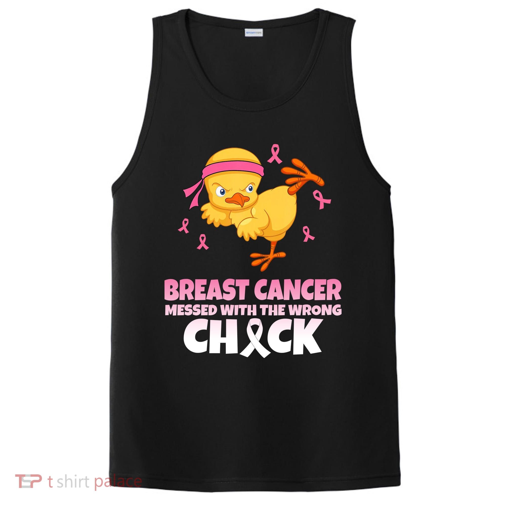 Breast Cancer Messed With The Wrong Chick PosiCharge Competitor Tank