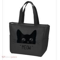 Black Cat Meow Cat Meow Kitty Funny Cats Kitty Tote Bag thumb 3