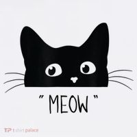 Black Cat Meow Cat Meow Kitty Funny Cats Kitty Long Sleeve Shirt thumb 2