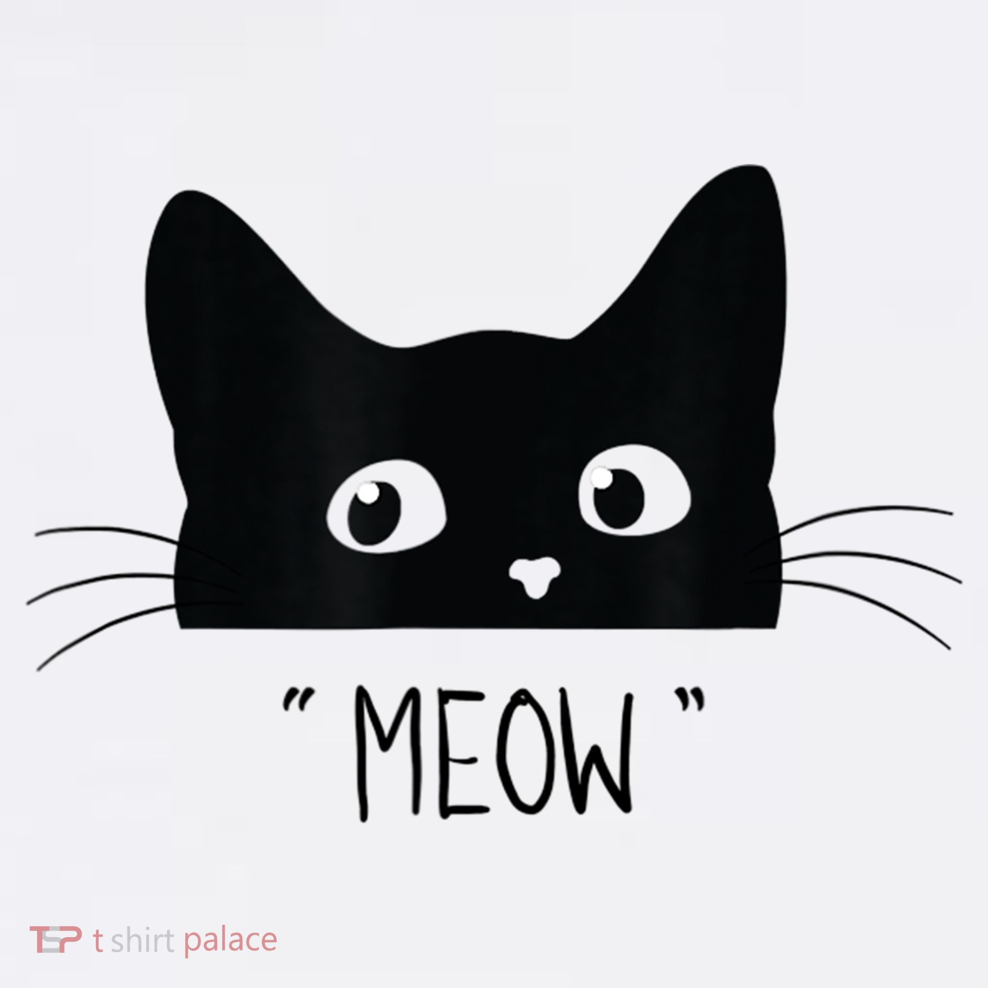 Black Cat Meow Cat Meow Kitty Funny Cats Kitty Women's Hoodie