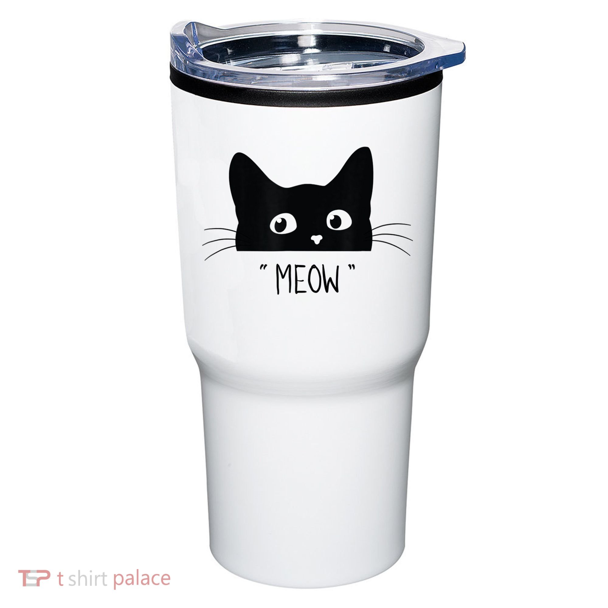 Black Cat Meow Cat Meow Kitty Funny Cats Kitty Tumbler